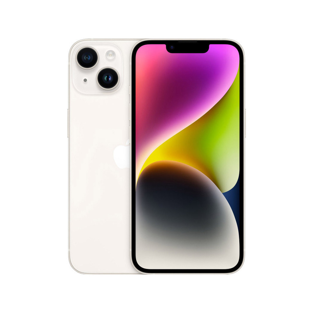 Смартфон Apple iPhone 14 256GB Starlight (MPW43), фото 1