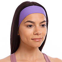 Повязка на голову Tactel Zelart CO-6259 цвет фиолетовый tn