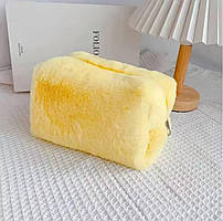 Плюшева косметичка-пенал лимонна тедді (Teddy)