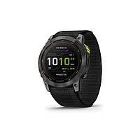 Смарт-часы Garmin Enduro 2, Saph, Carbon GrayDLC Ti w/Black UltraFit Band, GPS (010-02754-01)