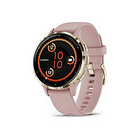 Смарт-часы Garmin Venu 3S, Dust Rose + Soft Gold, GPS (010-02785-03)