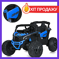 Детский одноместный электромобиль с музыкой Bambi M 5099EBLR-4(24V) синий