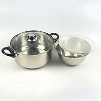 Набор посуды для индукционных плит LB-1800 | Хорошие кастрюли | YB-770 Набор посуды