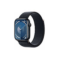 Смарт-часы Apple Watch Series 9 GPS 45mm Midnight Aluminium Case with Midnight Sport Loop (MR9C3QP/A