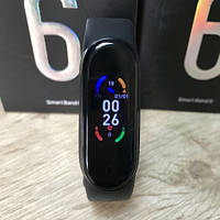 Фітнес браслет FitPro Smart Band M6 (смарт годинник, пульсоксиметр, пульс). DW-756 Колір: чорний