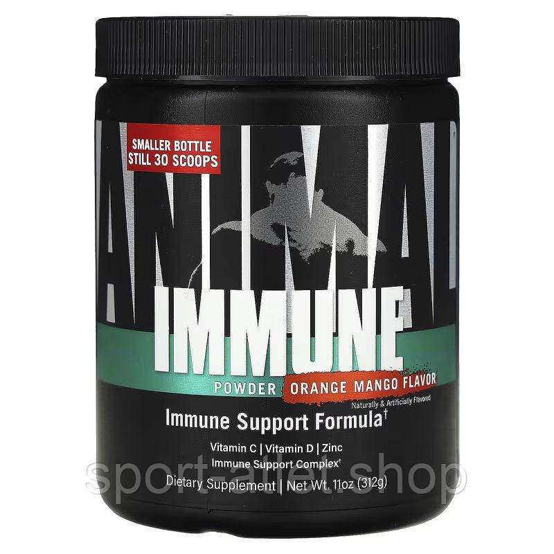 Вітаміни та мінерали Universal Nutrition Animal Immune Powder, 312 грам Апельсин-манго
