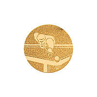 Жетон-наклейка 25мм Zelart Бильярд 25-0021 цвет золотой tn