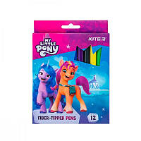 Фломастеры 12 цветов Kite Little Pony LP24-447