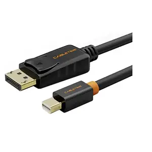 Відео-кабель Cabletime CD49N Mini DisplayPort (тато) - DisplayPort (тато) 3м Black