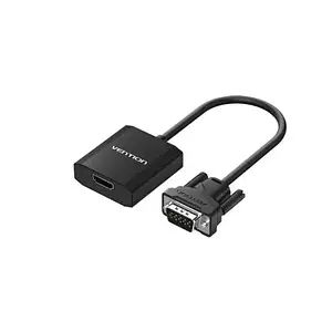 Перехідник Vention ACEB0 VGA (тато) - HDMI (мама) 0.2m