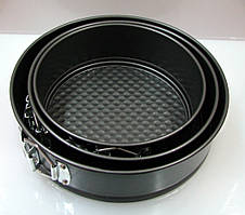 Набір форм "тефлон" роз'ємних "круглі" (18;20;22 см) №18804