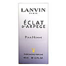 Lnvin Eclat dArrege Pour Homme Pheromone Parfum чоловічий 40 мл, фото 6