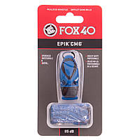 Свисток судейский пластиковый EPIK CMG FOX40-EPIK цвет синий tn