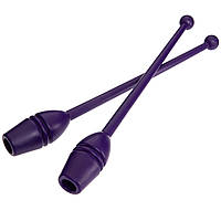 Булавы для художественной гимнастики Lingo GM-4435 цвет фиолетовый tn