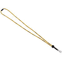Шнурок-ремешок для свистка с карабином BREAKAWAY LANYARDS FOX40-100 цвет желтый tn