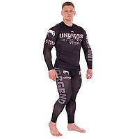 Комплект компрессионный мужской (лонгслив и штаны) VNM UNDRGBND 9510-9610 размер 2XL цвет черный tn