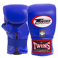 Снарядные перчатки кожаные TWINS TBGL1H размер L цвет синий tn