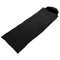 Спальний мішок-ковдра з капюшоном CHAMPION SY-4798 колір чорний tn