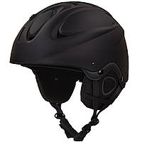 Шлем горнолыжный MOON Zelart MS-6288 размер L (58-61) цвет черный tn