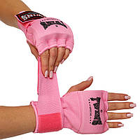 Перчатки-бинты внутренние гелевые TWN TW-003 размер L цвет розовый tn