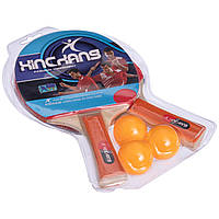 Набор для настольного тенниса Zelart MT-218 2 ракетки 3 мяча tn
