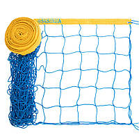 Сетка для волейбола Zelart ЭЛИТ 15 SO-0948 9x0,9м желтый-синий tn