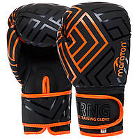 Перчатки боксерские MARATON TRNG62 размер 12 унции цвет оранжевый tn