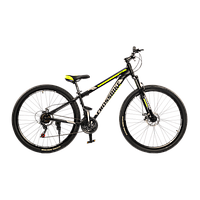 CrossBike Велосипед CrossBike Storm 2024 27.5" 19.5" Чорний-Жовтий