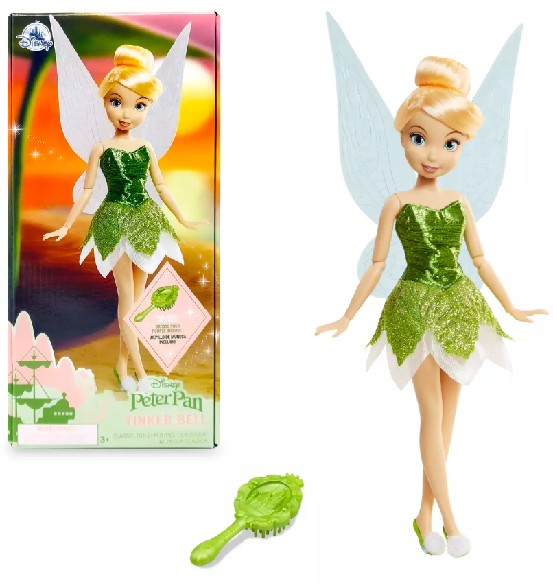 Лялька Disney Peter Pan Фея Дінь-Дінь Класична з гребінцем (2300251)
