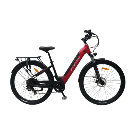Titan Електровелосипед E-Titan Genesis 29" 16" Червоний-Чорний, фото 1