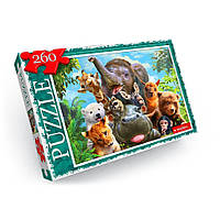 Пазлы детские Животные Danko Toys C260-12-02 260 элементов MY, код: 8314605