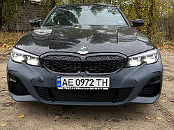 Передний бампер M paket BMW 3 series G20 G21 2017-2022