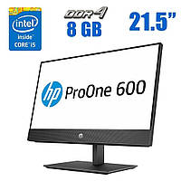 Моноблок HP ProOne 600 G4 All-in-One/ 21.5" 1920x1080 Touch/ i5-8500/ 8GB RAM/ 256GB SSD+500GB HDD/ UHD 630