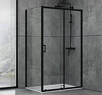 Душевая кабина Dusel EF-185B+EF181B Black Matt 1200x800x1900