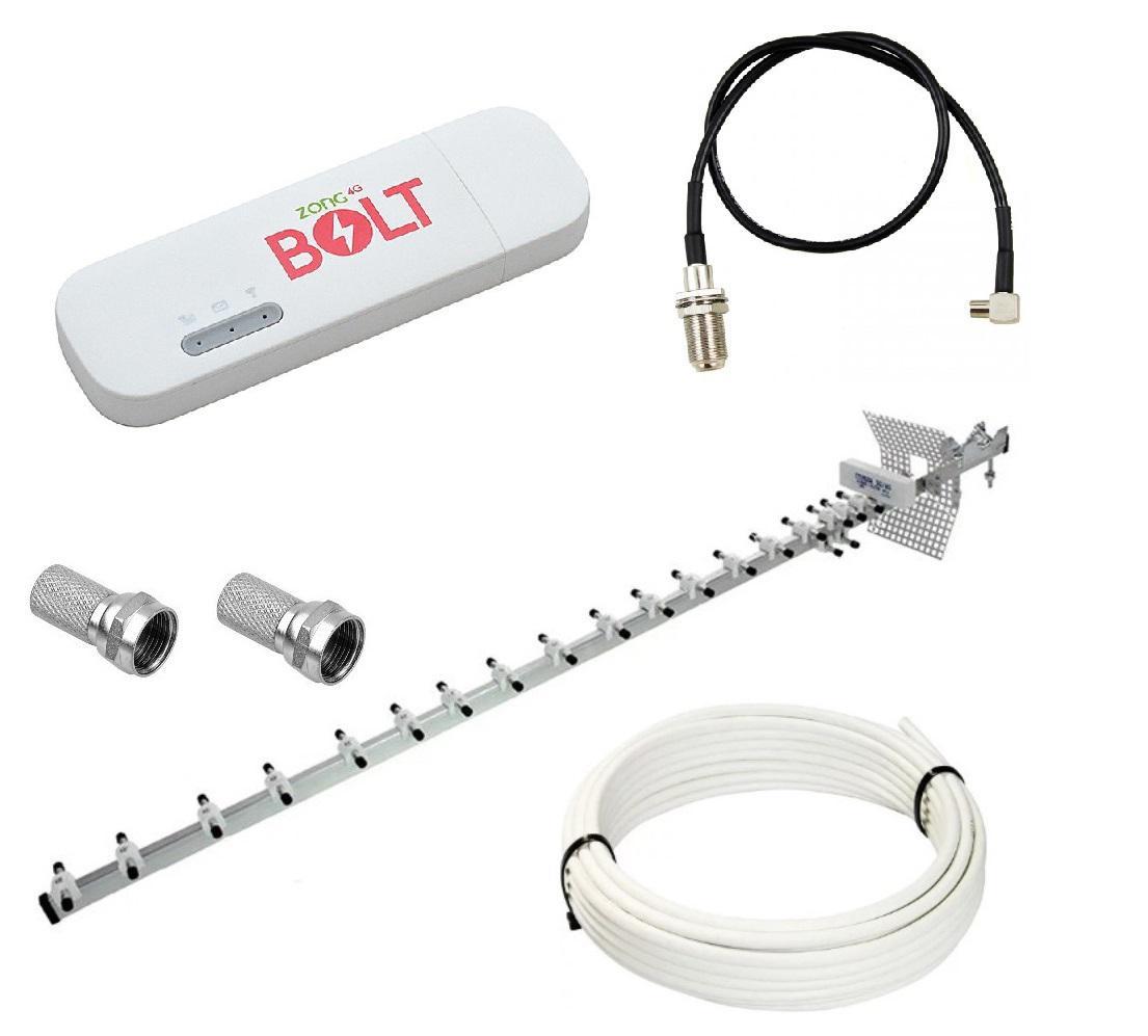 Комплект WiFi роутер 3G 4G LTE модем Bolt E8372h-153 с направленной антенной RNet Стрела-2 20 дБи - фото 1 - id-p1689611608