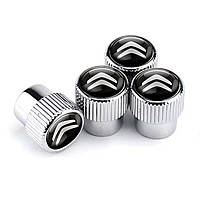 Ковпачки на ніпель для Сітроен Alitek Premium Style Silver Citroen (4 шт.)