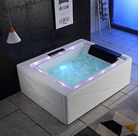 Гідромасажна ванна Golston G-U3601 пристінна, 1900х1550х720 мм