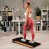 Компактна бігова доріжка Hop-Sport HS-850WP Primo: компактна, 8 км/год, Bluetooth, FitShow, фото 4