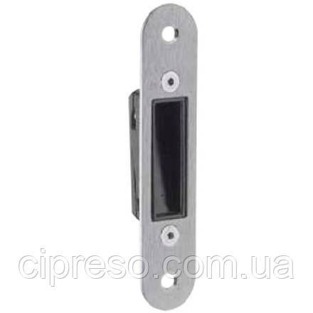 Відповідна планка Bonaiti GR97 до магнітного замка S351 і S359 122х24мм сталь хром полірований, фото 1