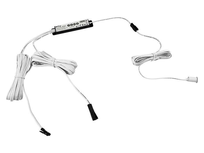 Вимикач безконтактний GTV MICRO IR 1 датчик Білий