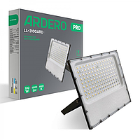 Ardero LL-3100 ARD PRO 100W светодиодный прожектор 100Вт LED 12000Lm 6500K 100-277V 250х215х30мм IP65 серый