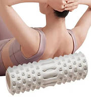 Массажный антицеллюлитный валик ролл для массажа, для фитнеса, для йоги Размер 30*7.5. DeepMass 30 Pro