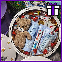 Подарочный шоколадный набор к пасхе, Пасхальные подарки ребенку на праздник, Коробка со сладостями и кремами