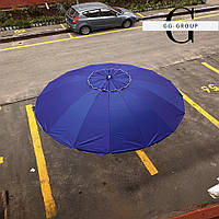 Зонт 3 м с ветровым клапаном и серебряным напылением