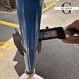 Торгова парасолька 3 м синя з УФ-захистом і чохлом, 10 спиць, фото 10