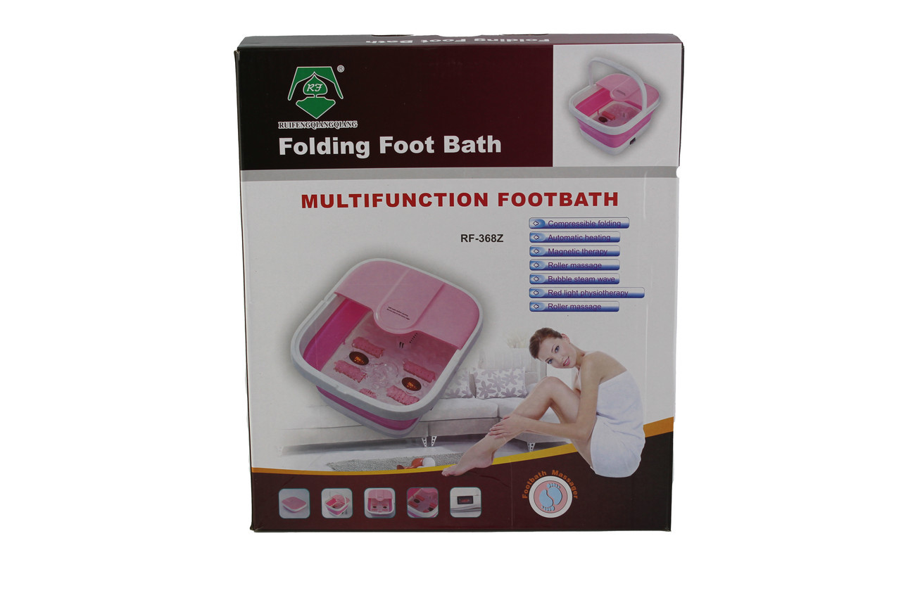 Ванночка масажер для ніг Multifunction Footbath RF 368Z/ 8860 Роликовий
