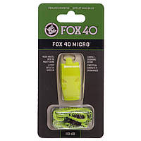 Свисток судейский пластиковый WHISTLE MICRO SAFETY FOX40-9513 цвета в ассортименте tn