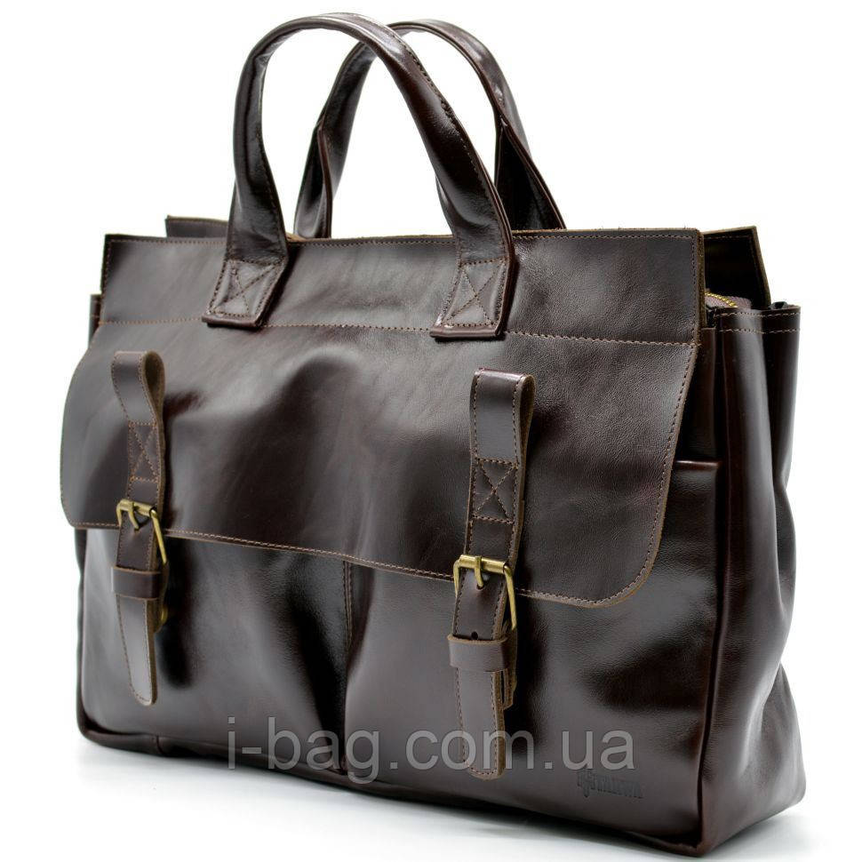 Чоловіча шкіряна сумка для документів GX-7107-3md TARWA