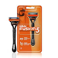 Бритва мужская Gillette Fusion 5 с триммером (1 станок 1 картридж)