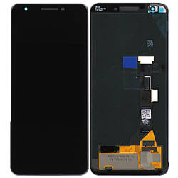 Дисплей Google Pixel 3A в зібраному вигляді із сенсором black OLED